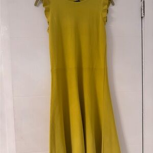 Yellow Sleeveless Dress